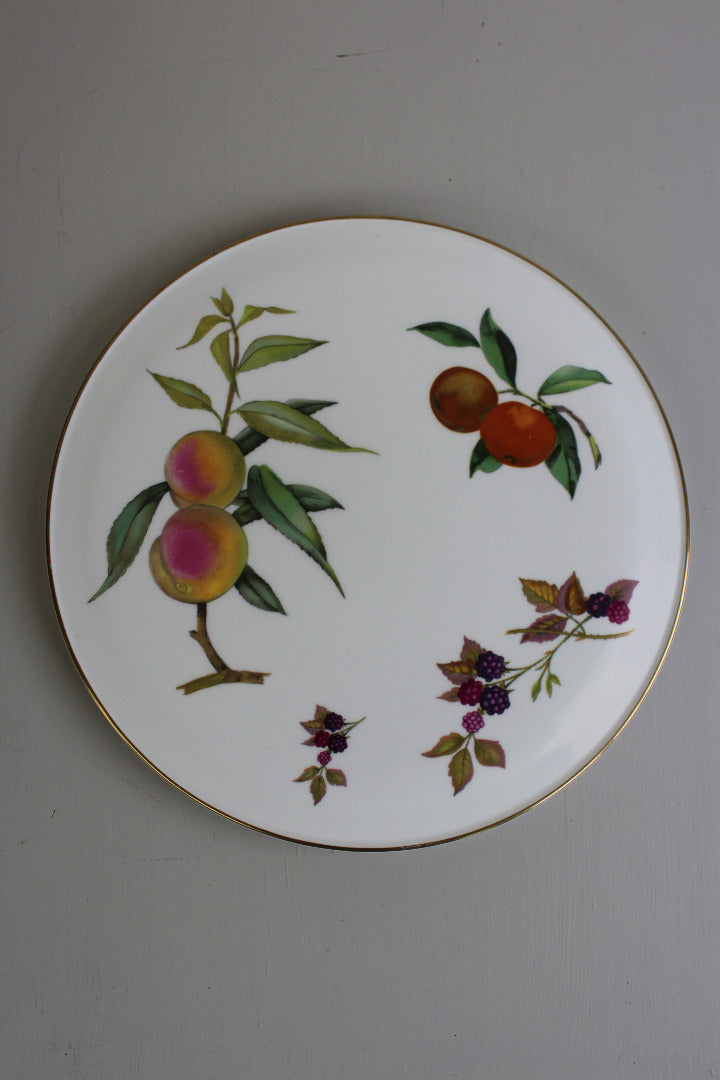 Royal Worcester Evesham Cake Plate - Kernow Furniture