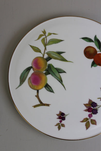 Royal Worcester Evesham Cake Plate - Kernow Furniture