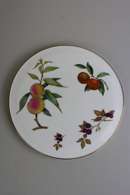 Royal Worcester Evesham Cake Plate - Kernow Furniture