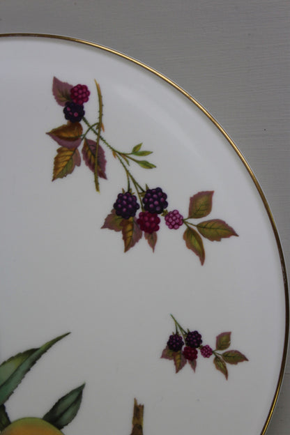 Royal Worcester Evesham Cake Plate - Kernow Furniture