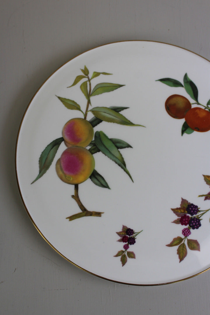 Royal Worcester Evesham Cake Plate - Kernow Furniture