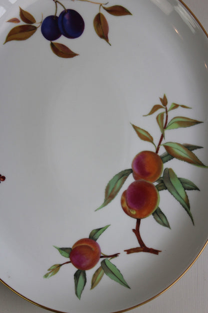 Royal Worcester Evesham Large Oval Plate - Kernow Furniture