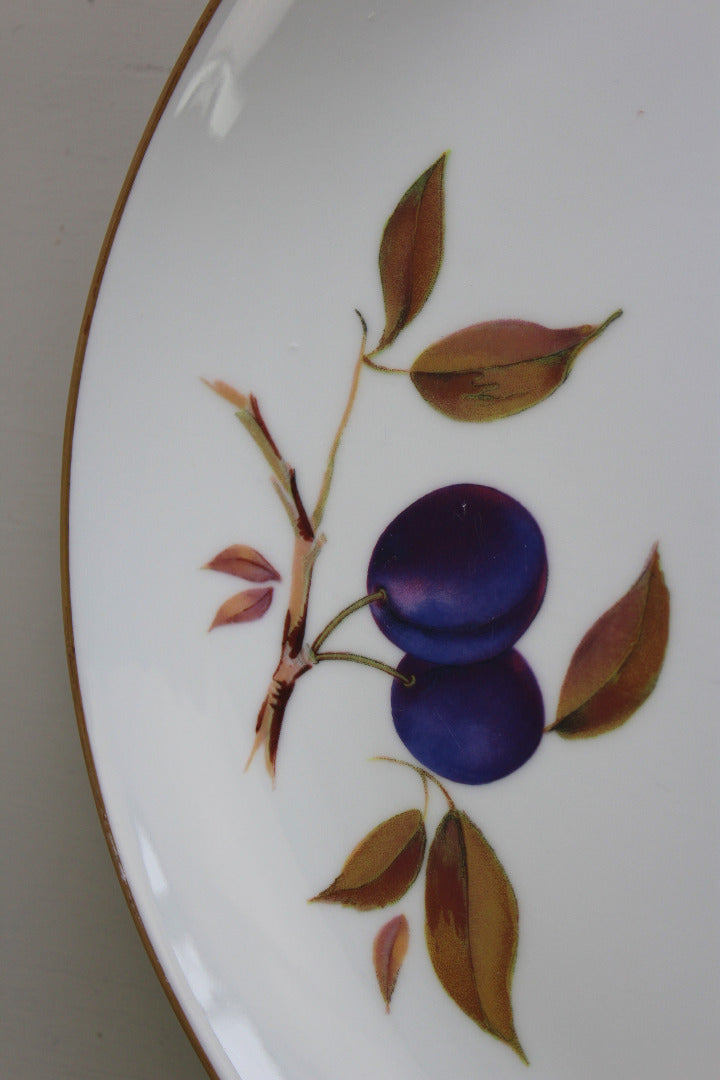 Royal Worcester Evesham Large Oval Plate - Kernow Furniture