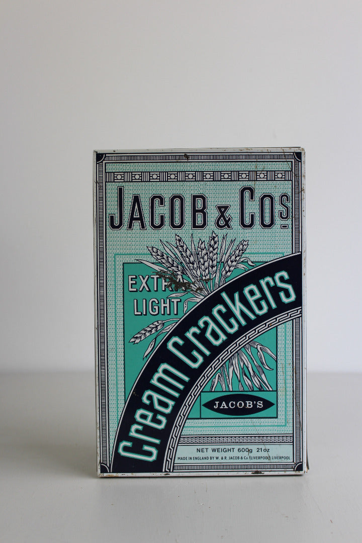 Vintage Jacob & Co Cracker Tin - Kernow Furniture