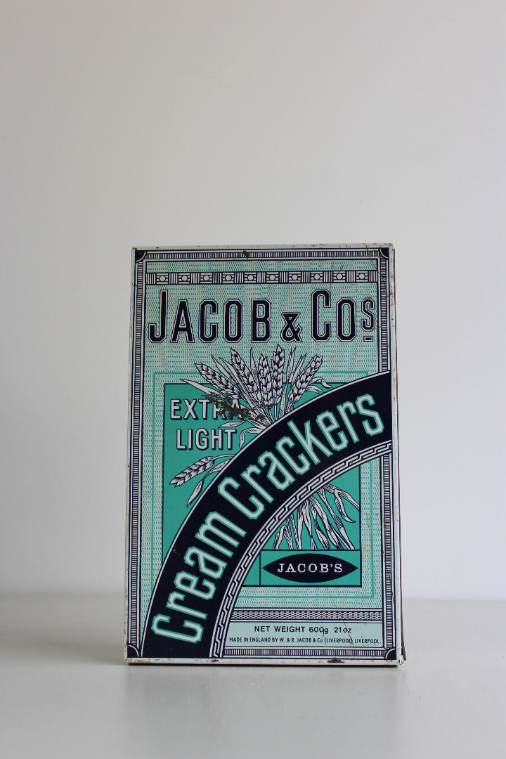 Vintage Jacob & Co Cracker Tin - Kernow Furniture