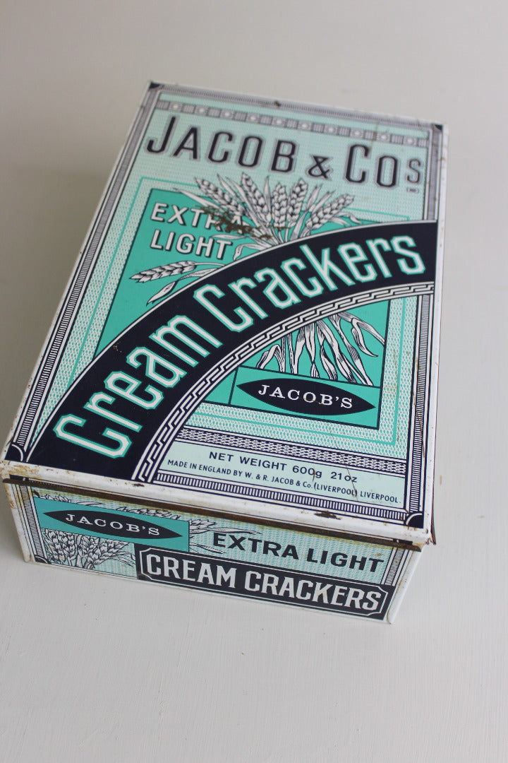 Vintage Jacob & Co Cracker Tin - Kernow Furniture