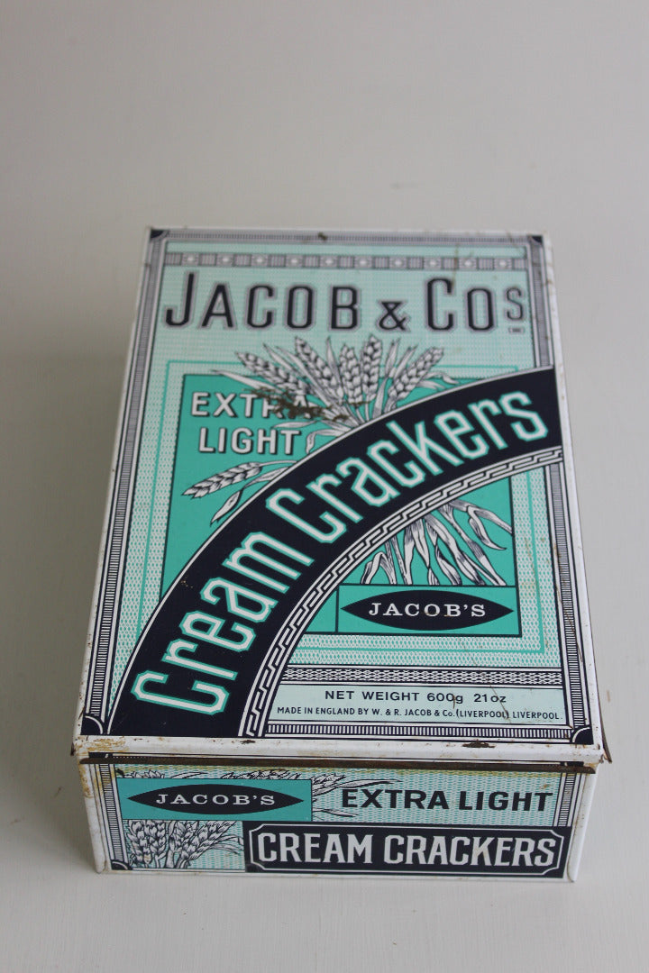 Vintage Jacob & Co Cracker Tin - Kernow Furniture