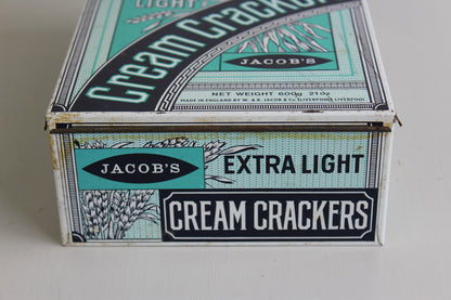 Vintage Jacob & Co Cracker Tin - Kernow Furniture