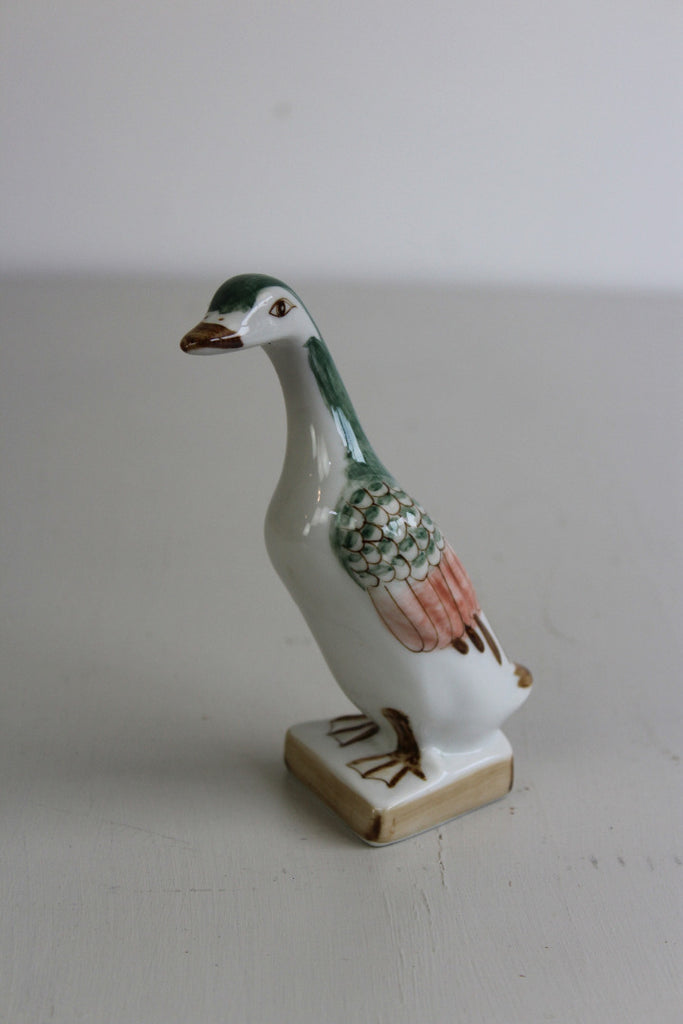 Vintage Oriental Duck Ornament - Kernow Furniture