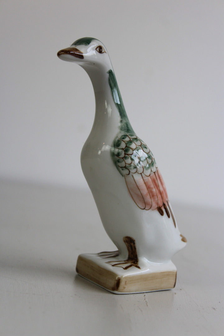 Vintage Oriental Duck Ornament - Kernow Furniture