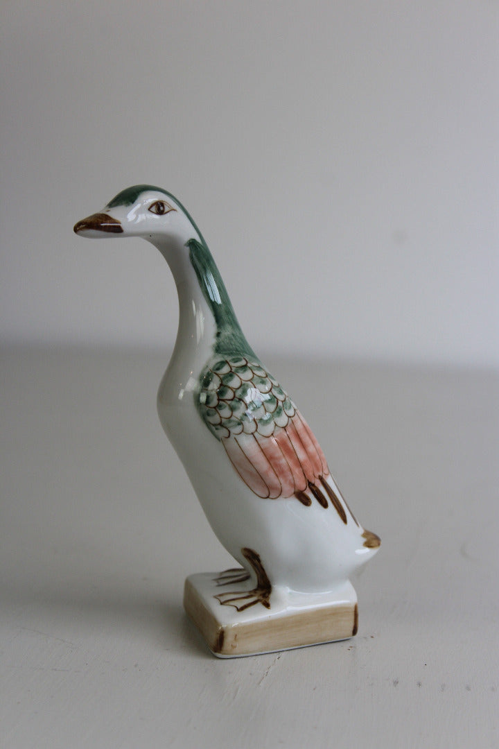 Vintage Oriental Duck Ornament - Kernow Furniture