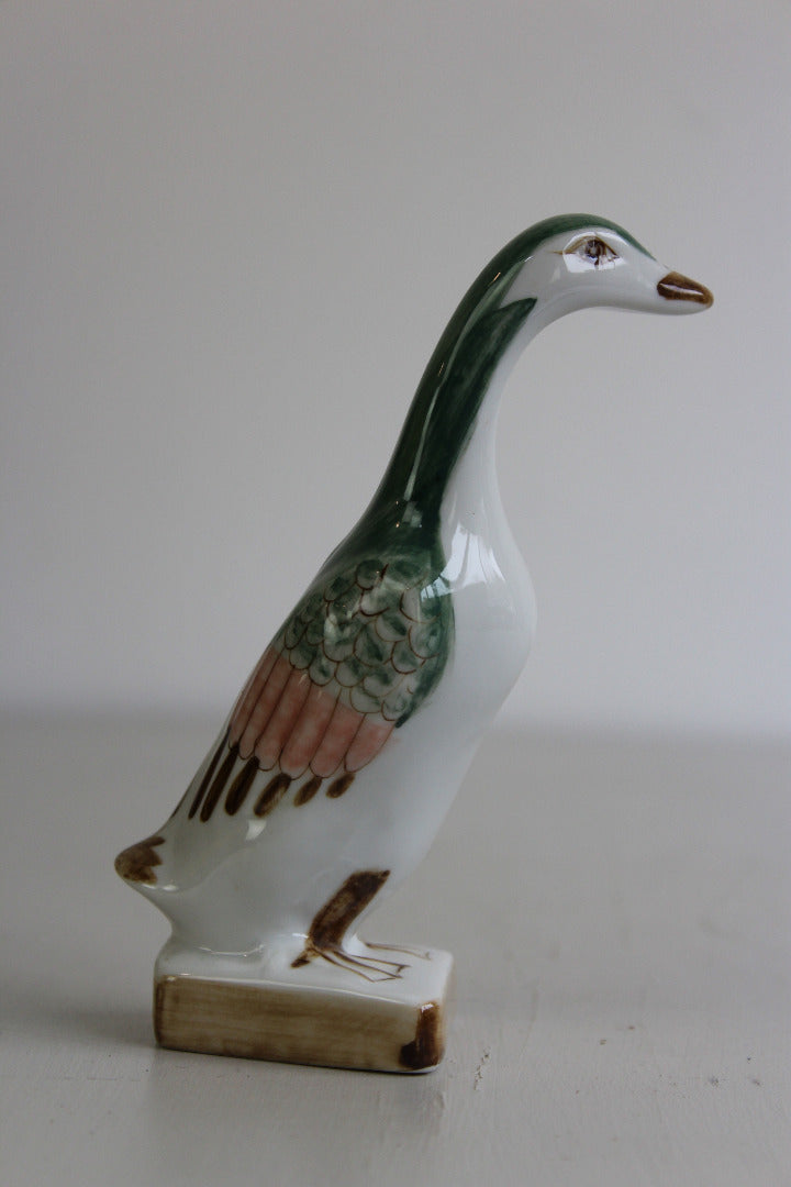 Vintage Oriental Duck Ornament - Kernow Furniture