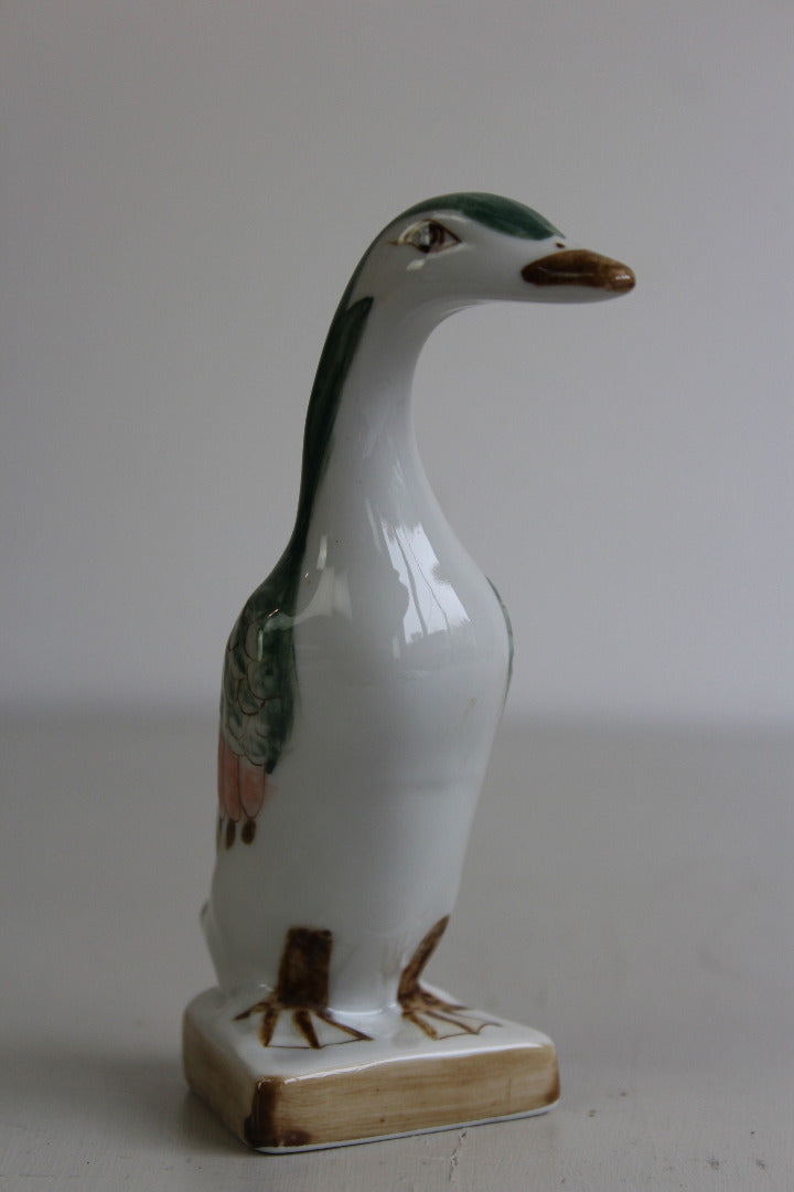 Vintage Oriental Duck Ornament - Kernow Furniture