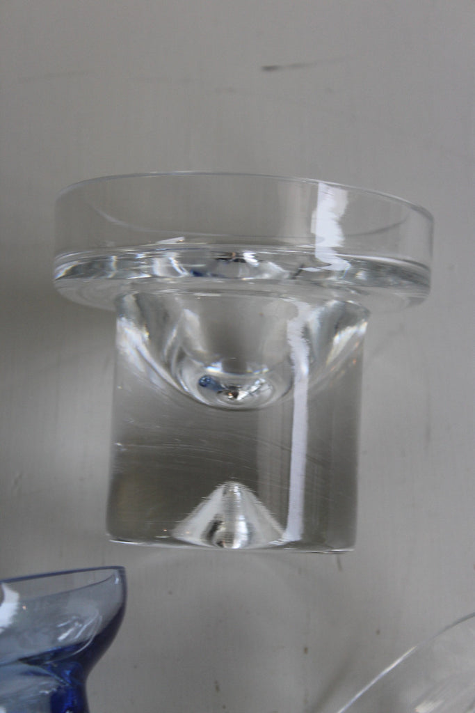 3 Glass Candle Holders - Kernow Furniture