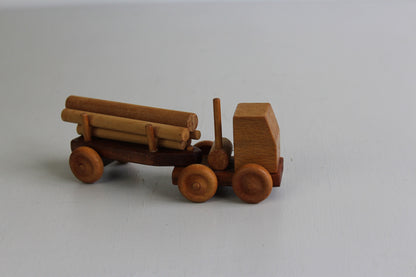 Vintage Wooden Toy Truck - Kernow Furniture
