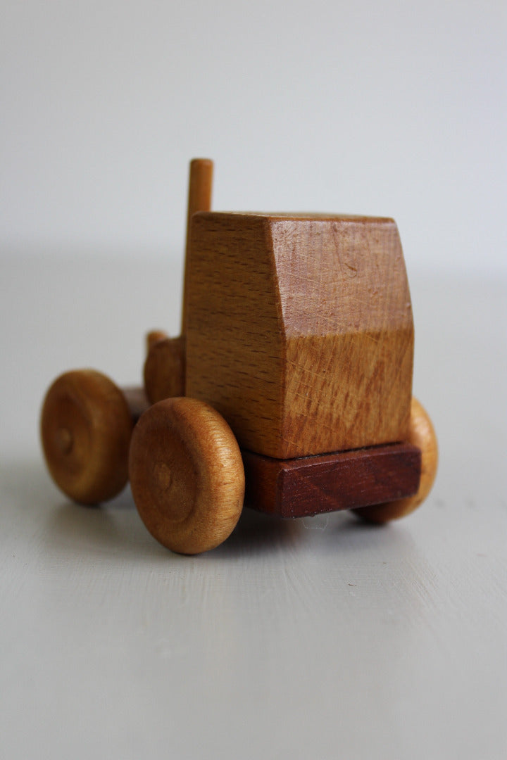 Vintage Wooden Toy Truck - Kernow Furniture