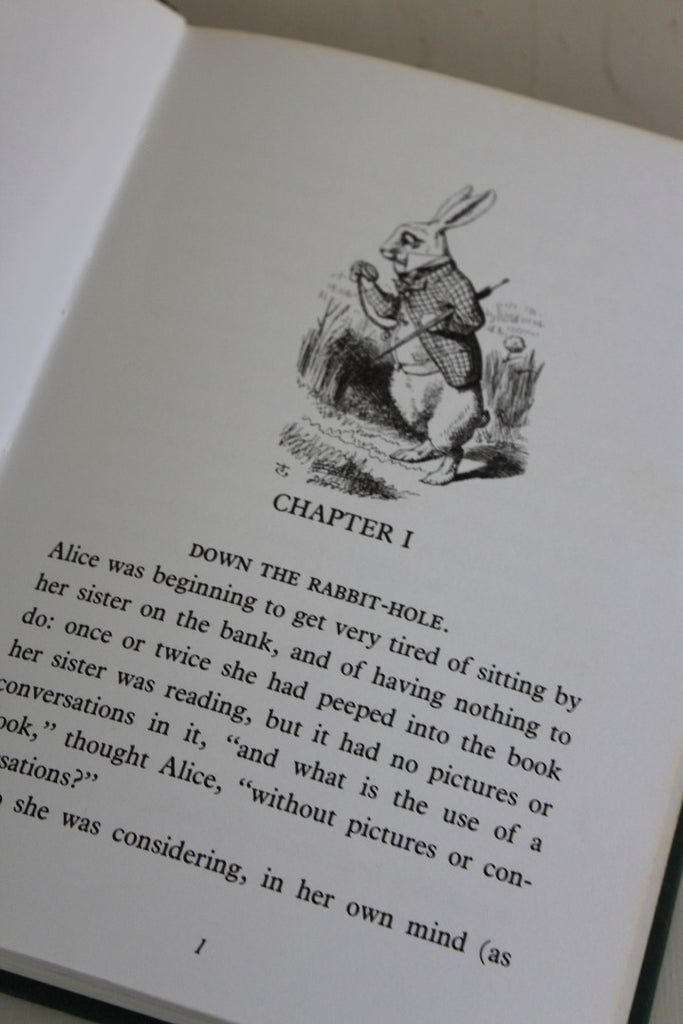 Alice In Wonderland Hard Back Book - Kernow Furniture