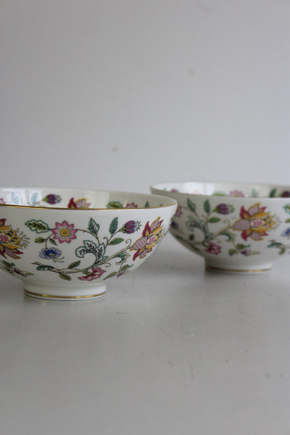 Pair Minton Haddon Hall Bowls - Kernow Furniture