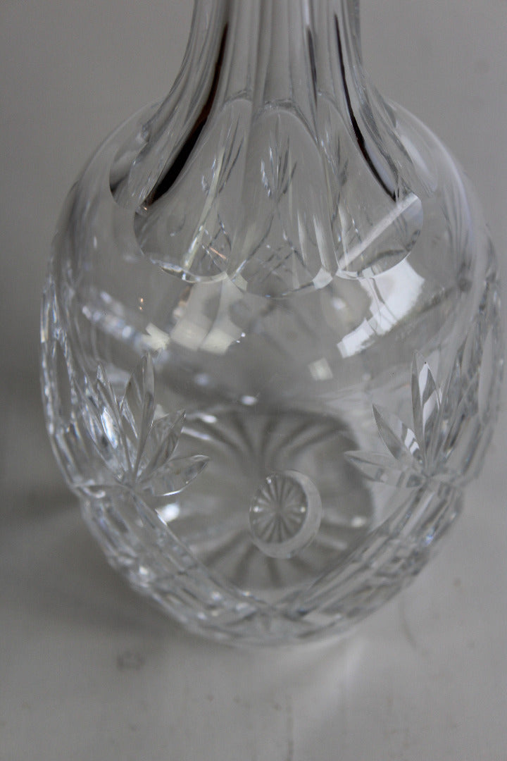 Quality Cut Glass Decanter - Kernow Furniture