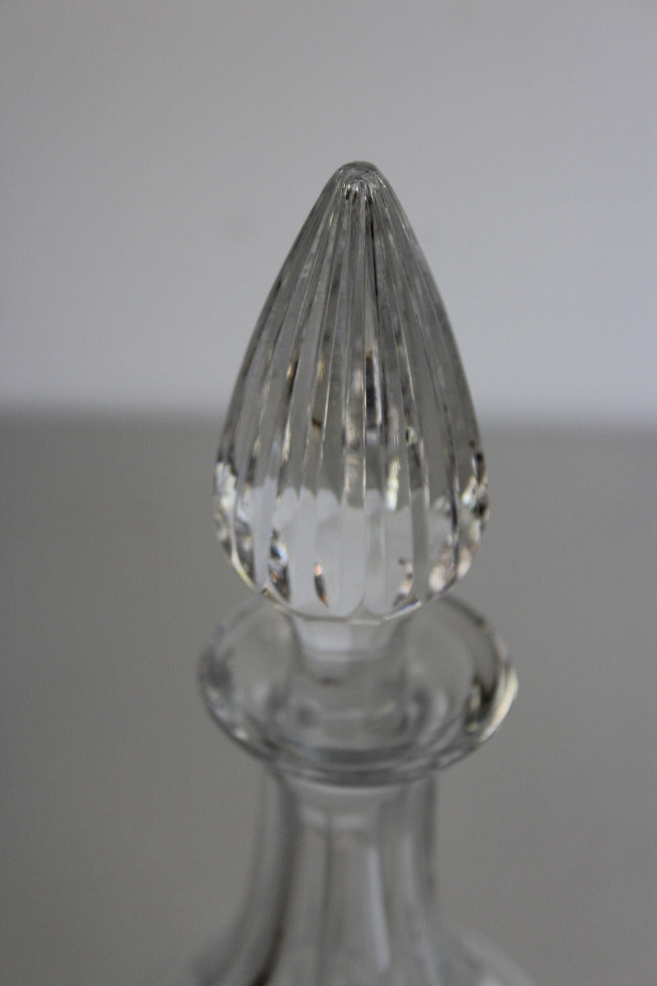 Quality Cut Glass Decanter - Kernow Furniture