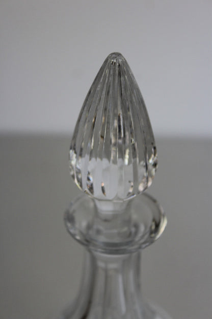 Quality Cut Glass Decanter - Kernow Furniture