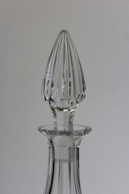 Quality Cut Glass Decanter - Kernow Furniture