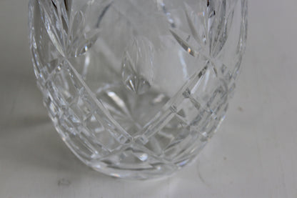 Quality Cut Glass Decanter - Kernow Furniture