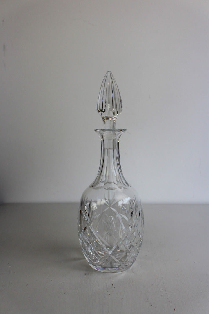 Quality Cut Glass Decanter - Kernow Furniture