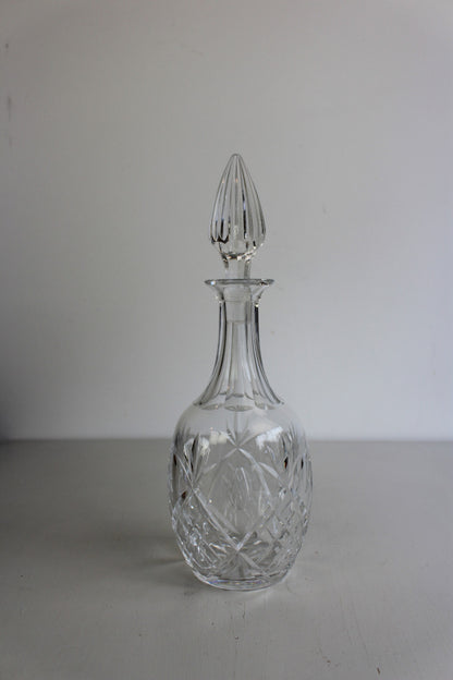 Quality Cut Glass Decanter - Kernow Furniture
