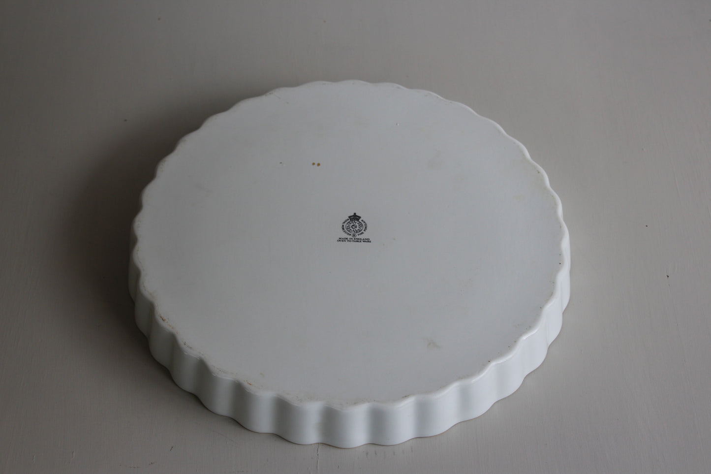 Royal Worcester Evesham Large Flan Dish - Kernow Furniture