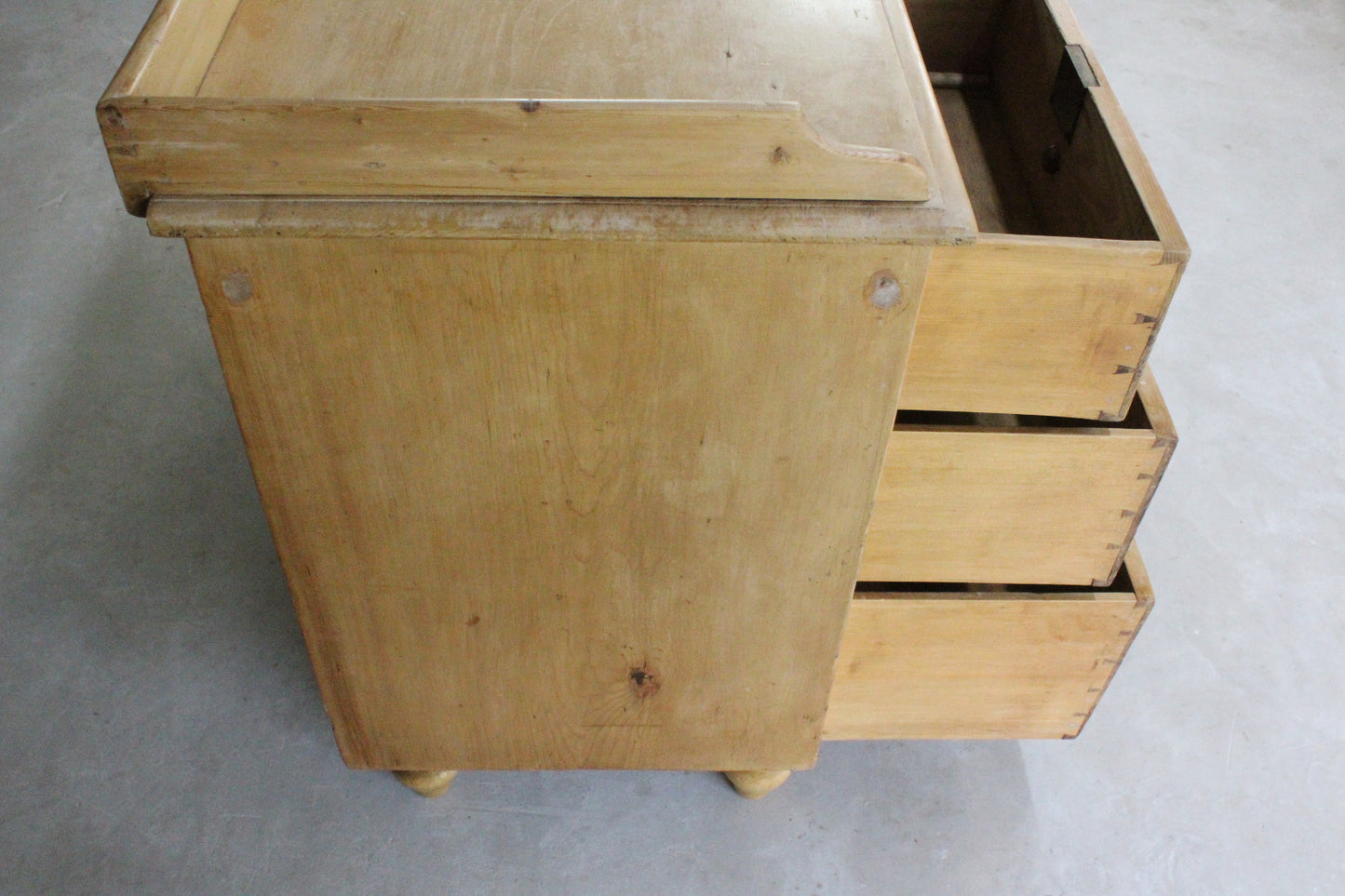 Antique Pine Washstand Chest of Drawers - Kernow Furniture