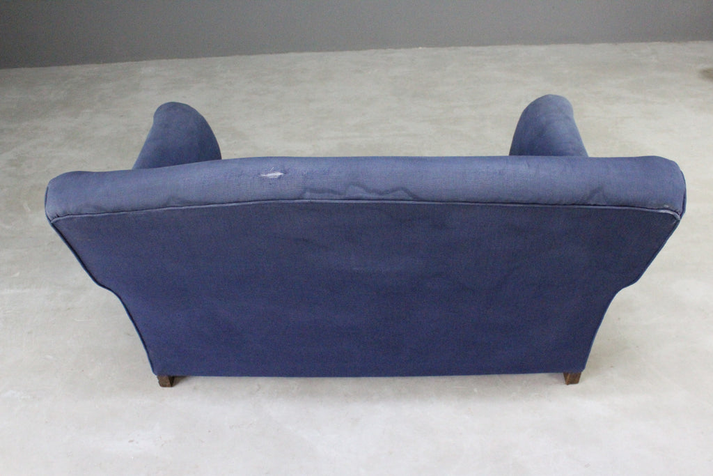 Antique Small Drop Arm Sofa - Kernow Furniture