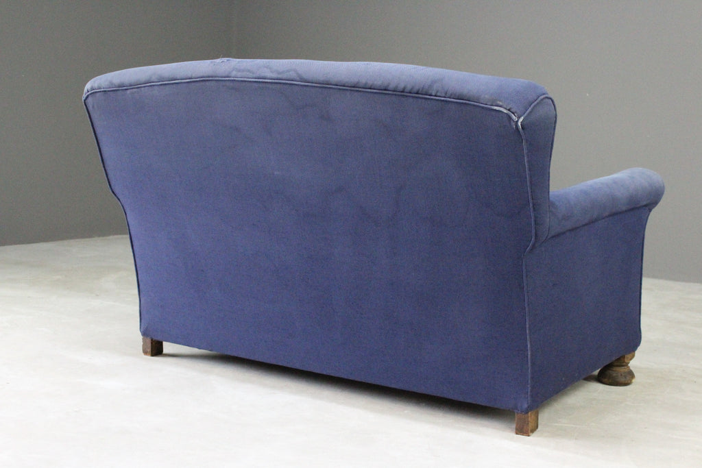 Antique Small Drop Arm Sofa - Kernow Furniture