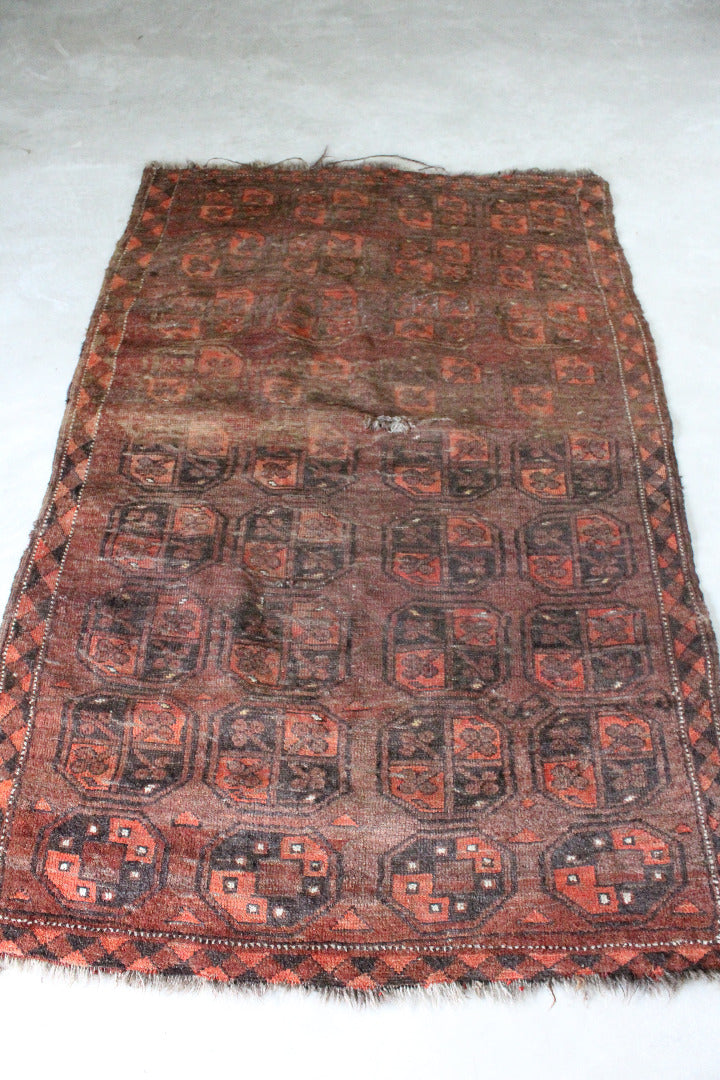 Antique Eastern Wool Rug - Kernow Furniture