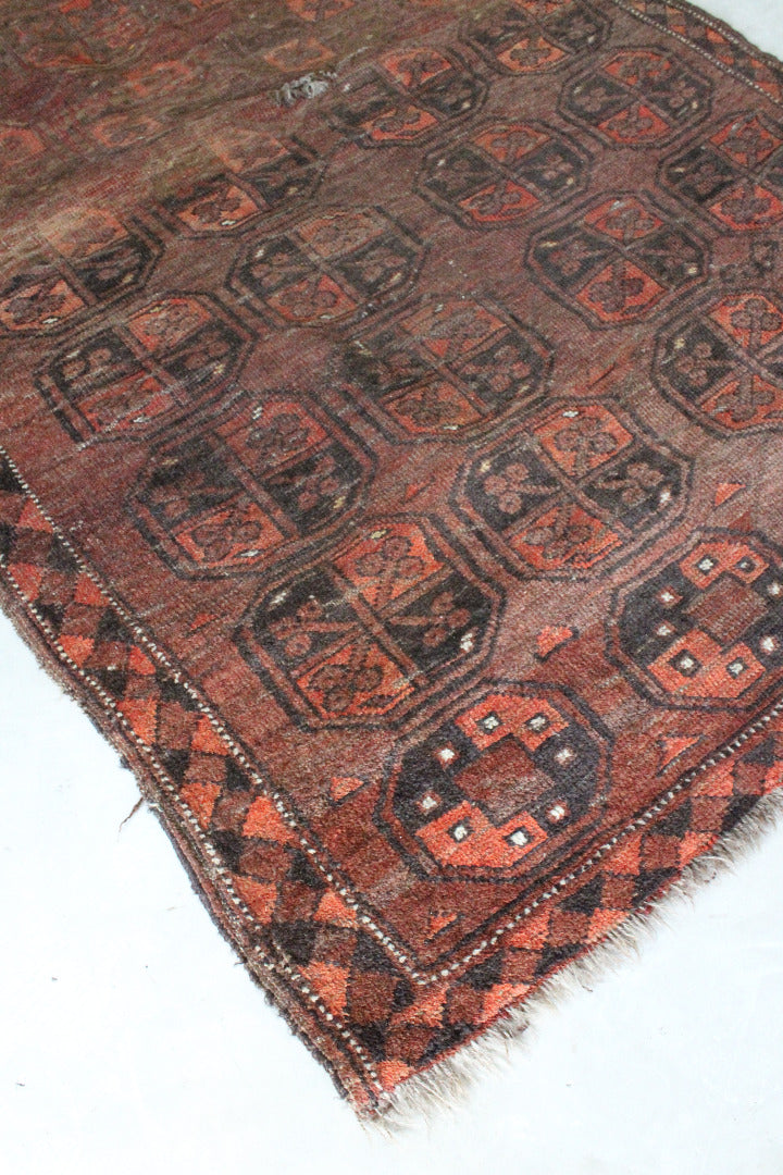 Antique Eastern Wool Rug - Kernow Furniture