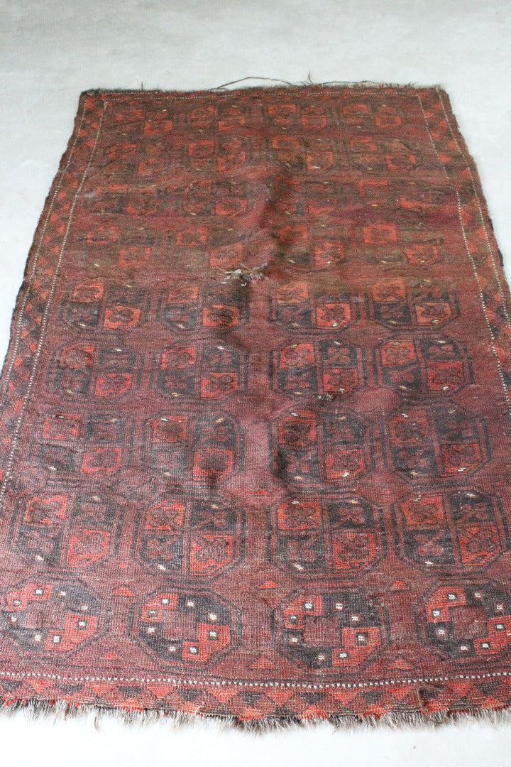 Antique Eastern Wool Rug - Kernow Furniture