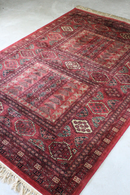 Eastern Red Afghan Beluci Rug - Kernow Furniture