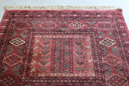 Eastern Red Afghan Beluci Rug - Kernow Furniture