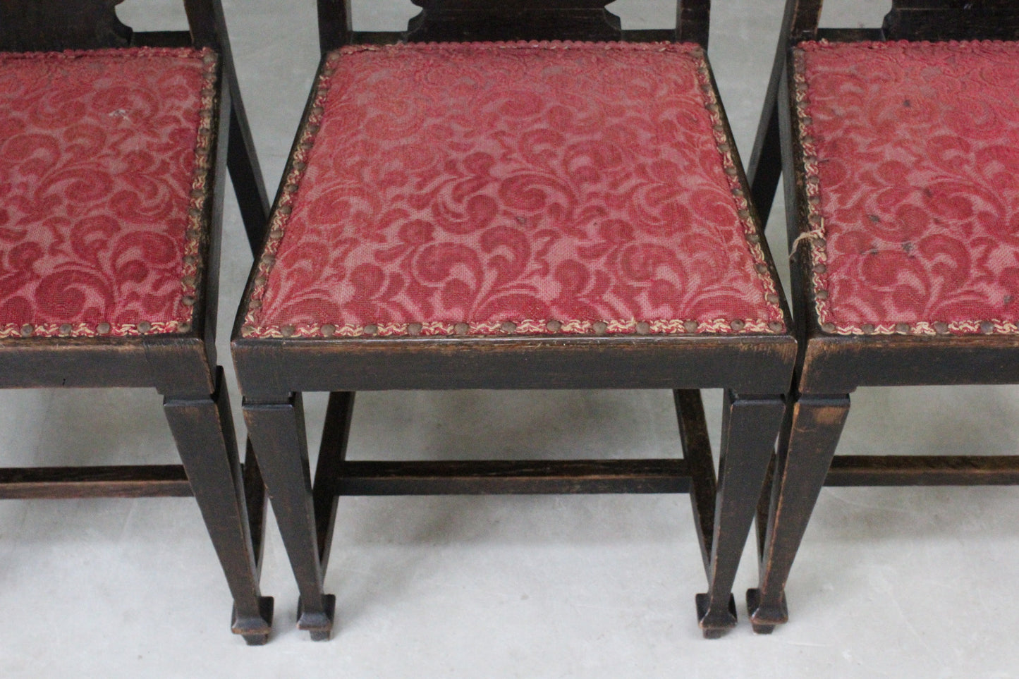 Art Nouveau High Back Dining Chairs - Kernow Furniture