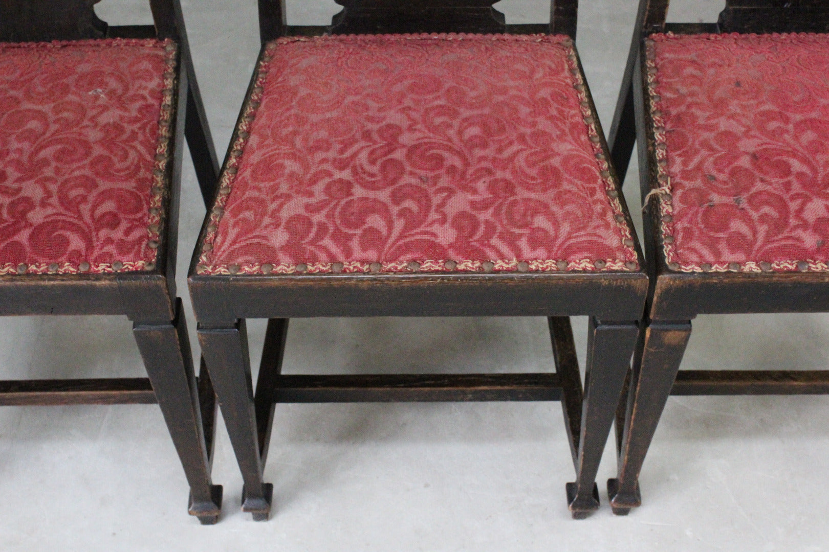 Art Nouveau High Back Dining Chairs - Kernow Furniture