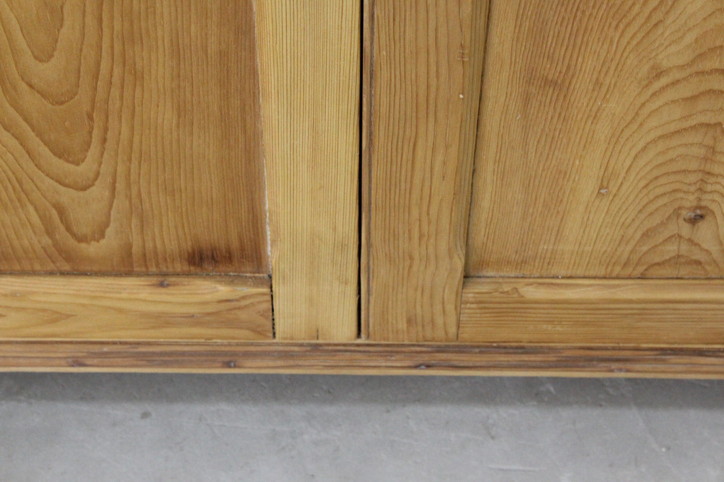 Stripped Pine Kitchen Cupboard Larder - Kernow Furniture