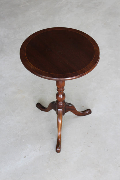 Modern Antique Style Mahogany Wine Table - Kernow Furniture