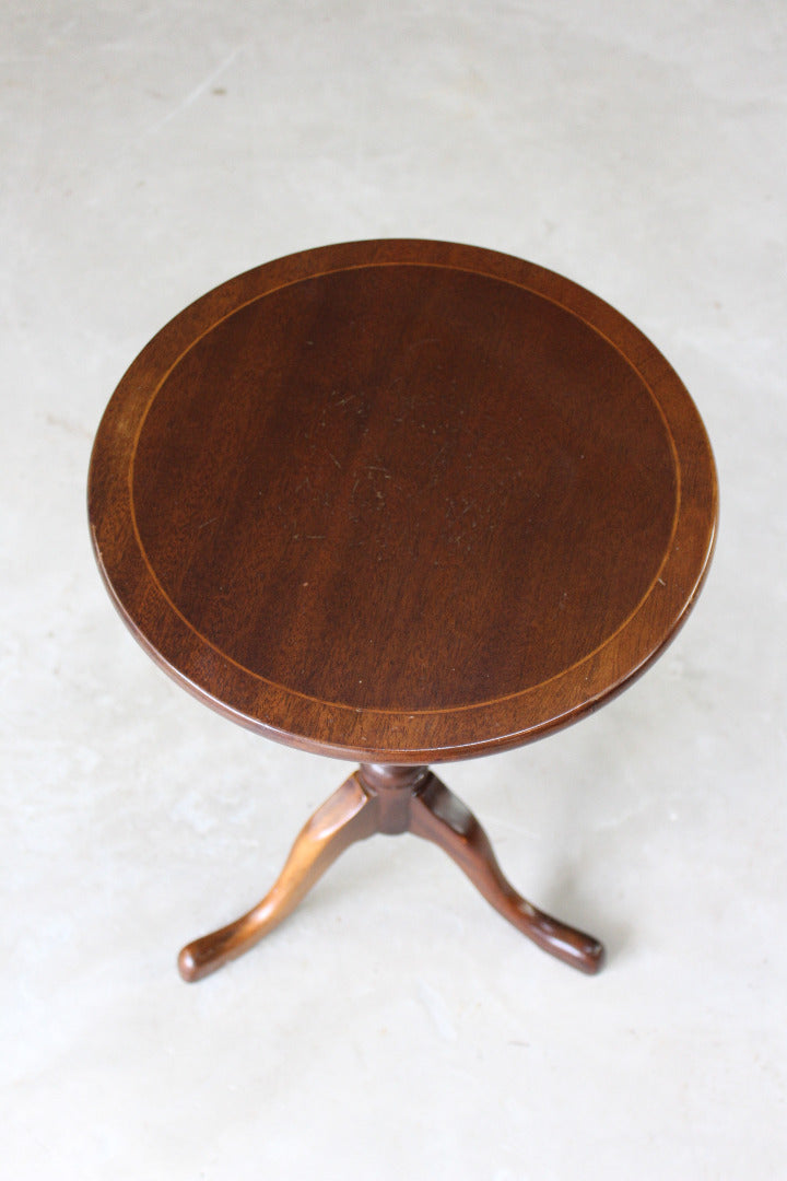 Modern Antique Style Mahogany Wine Table - Kernow Furniture
