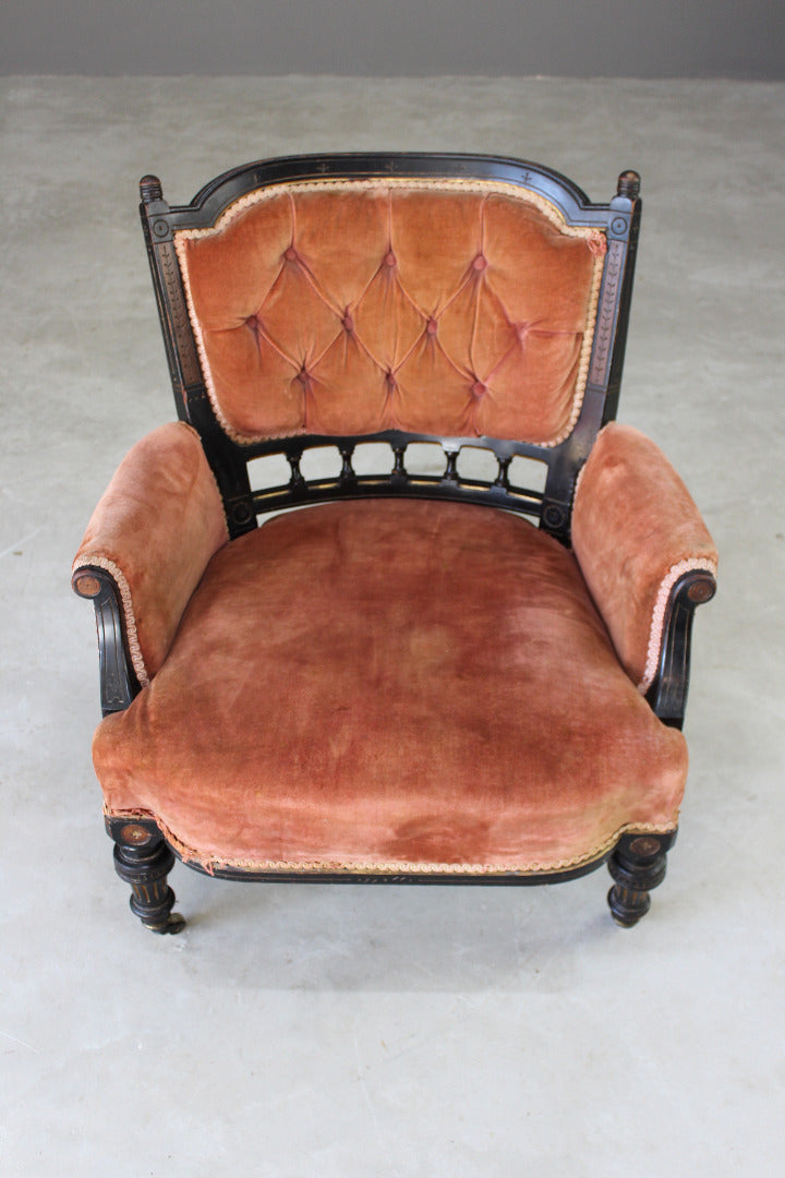 Victorian Aesthetic Movement Chair - Kernow Furniture