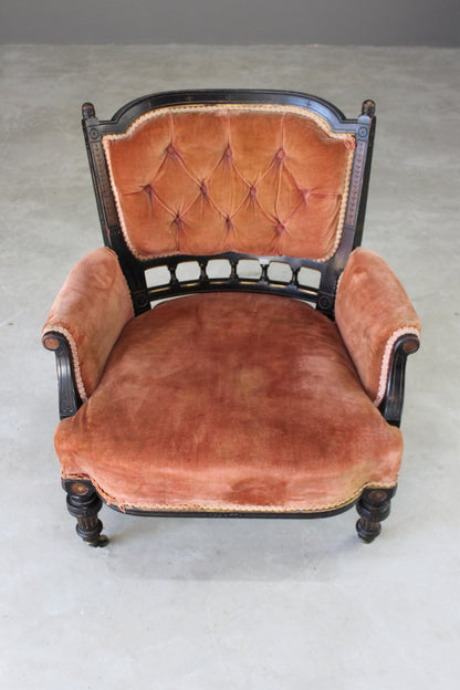 Victorian Aesthetic Movement Chair - Kernow Furniture