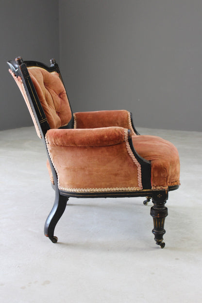 Victorian Aesthetic Movement Chair - Kernow Furniture