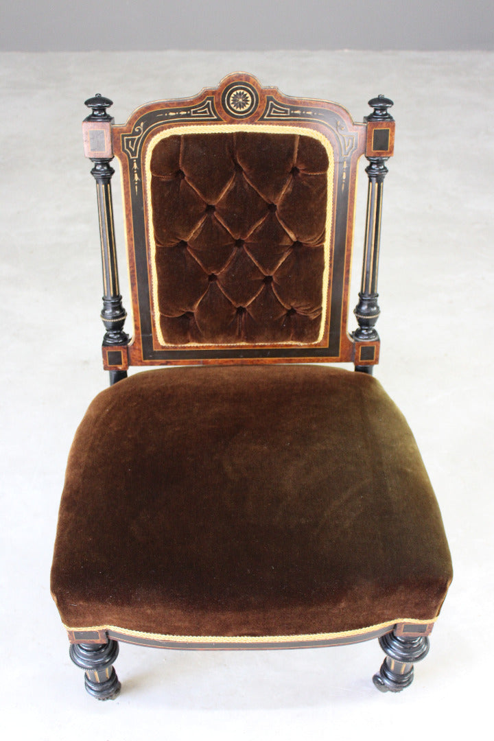 Victorian Aesthetic Movement Chair - Kernow Furniture