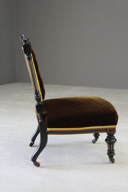 Victorian Aesthetic Movement Chair - Kernow Furniture