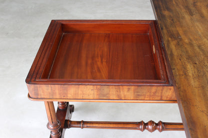 Victorian Mahogany Games Table - Kernow Furniture