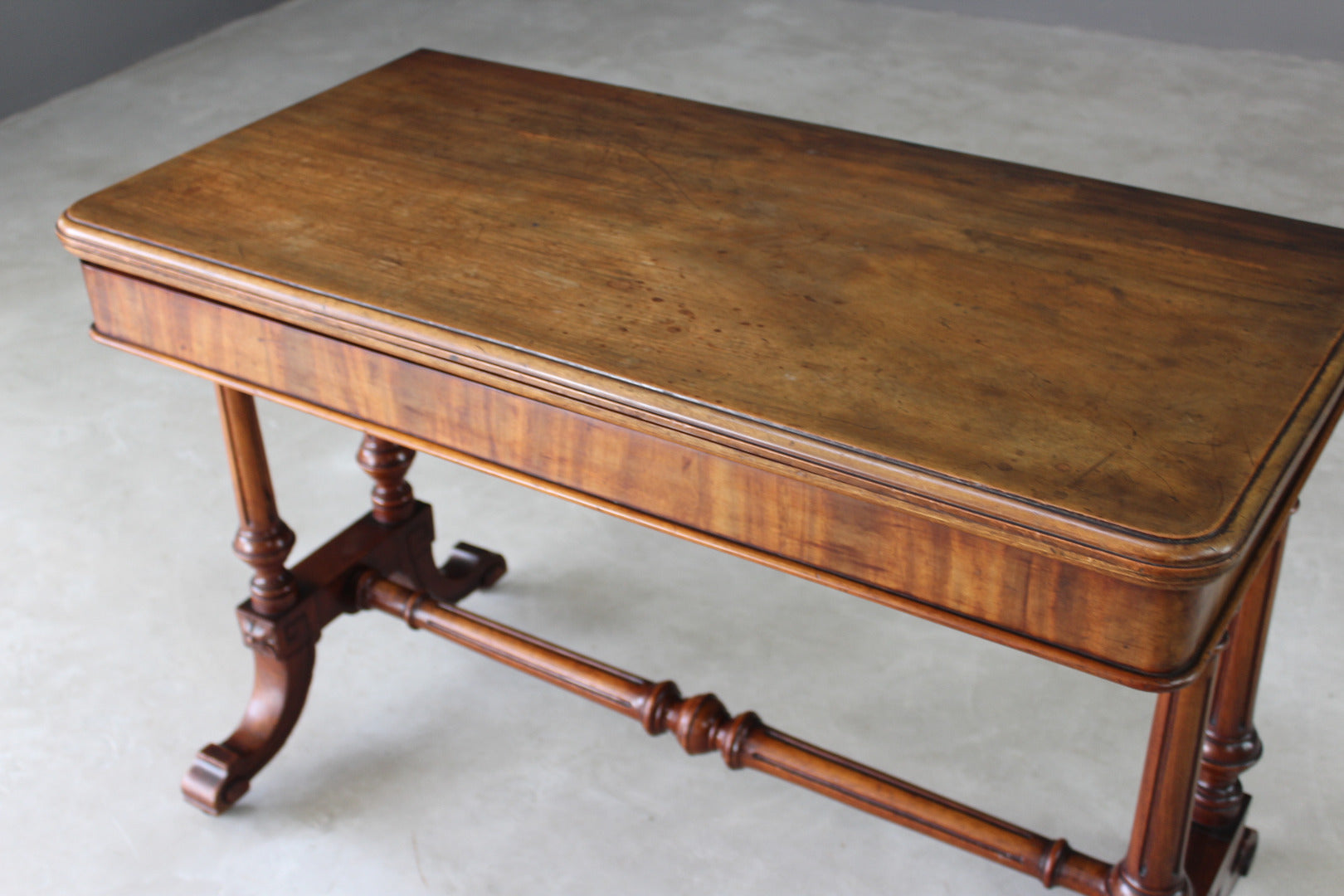 Victorian Mahogany Games Table - Kernow Furniture